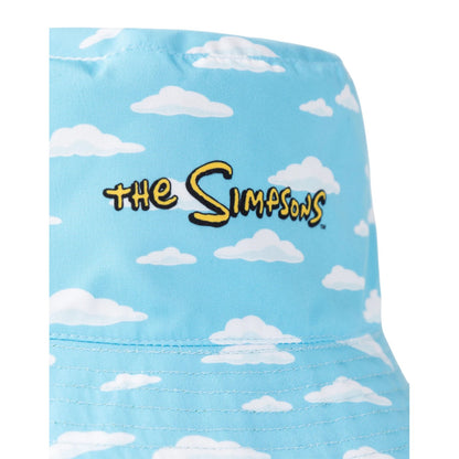 Multicoloured - Side - The Simpsons Mens Reversible Bucket Hat