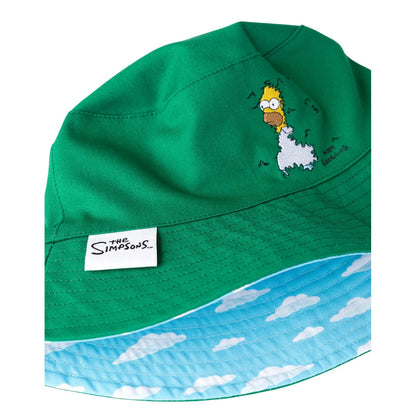 Multicoloured - Pack Shot - The Simpsons Mens Reversible Bucket Hat