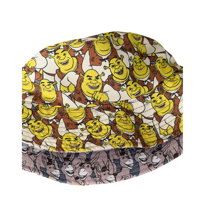 Multicoloured - Close up - Shrek Mens Donkey Reversible Bucket Hat