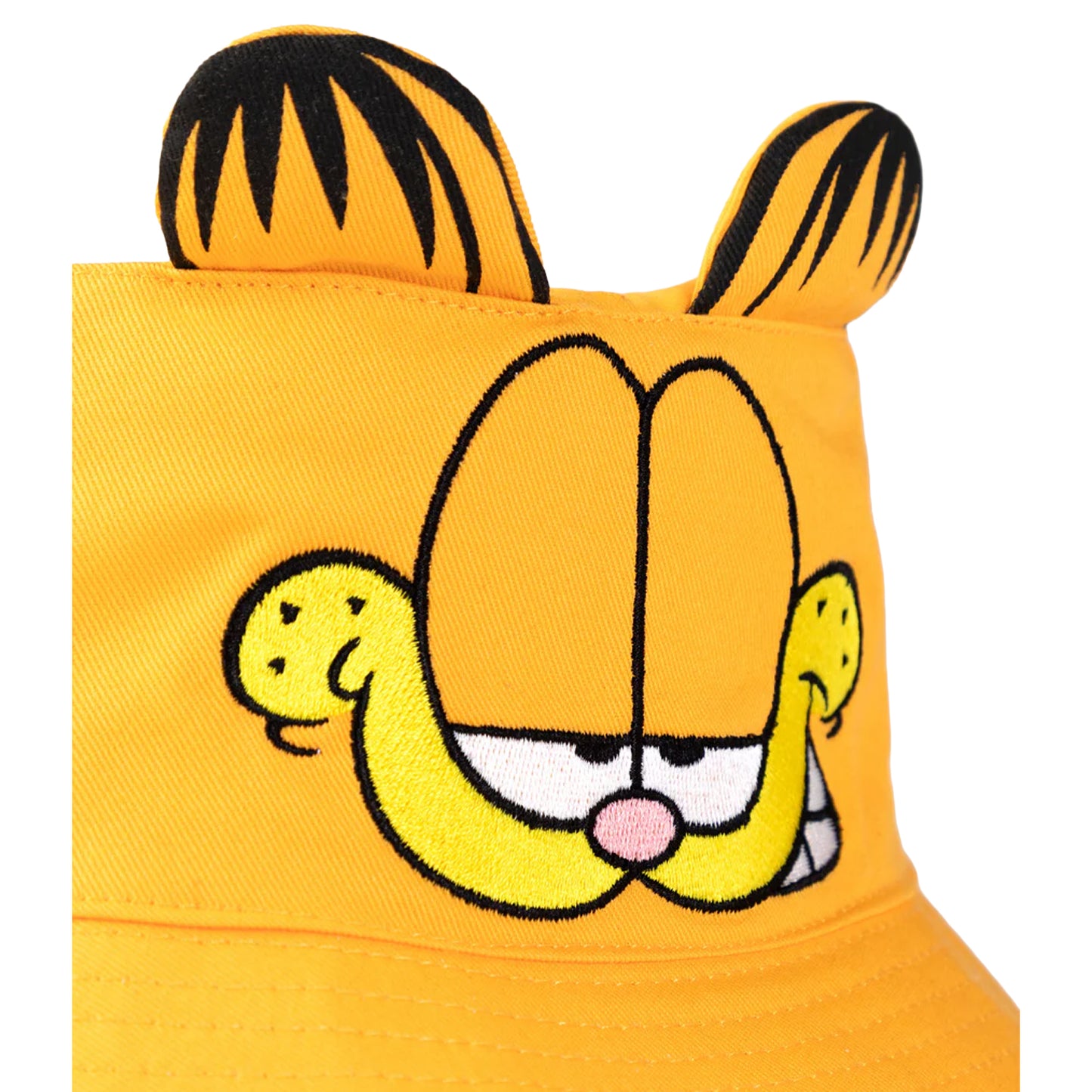 Orange - Side - Garfield Unisex Adult Lasagne Bucket Hat