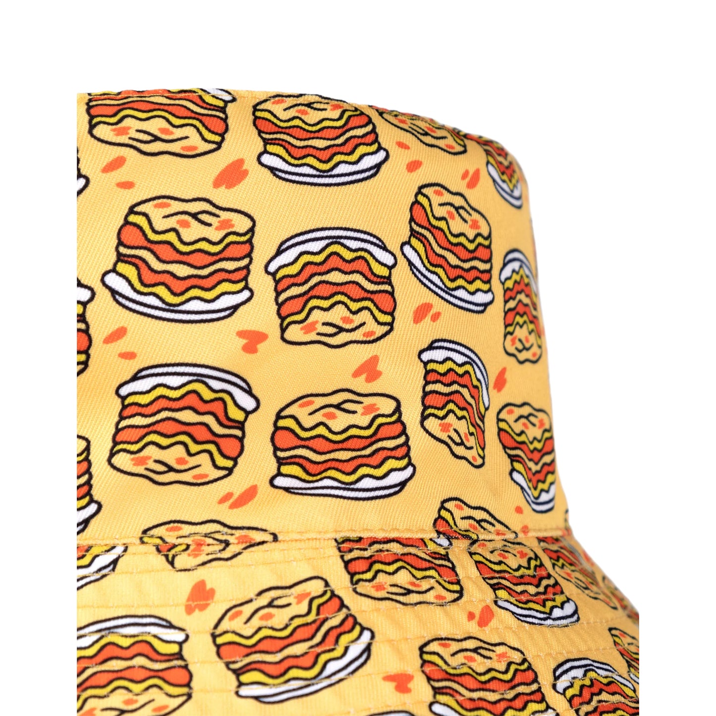 Orange - Pack Shot - Garfield Unisex Adult Lasagne Bucket Hat