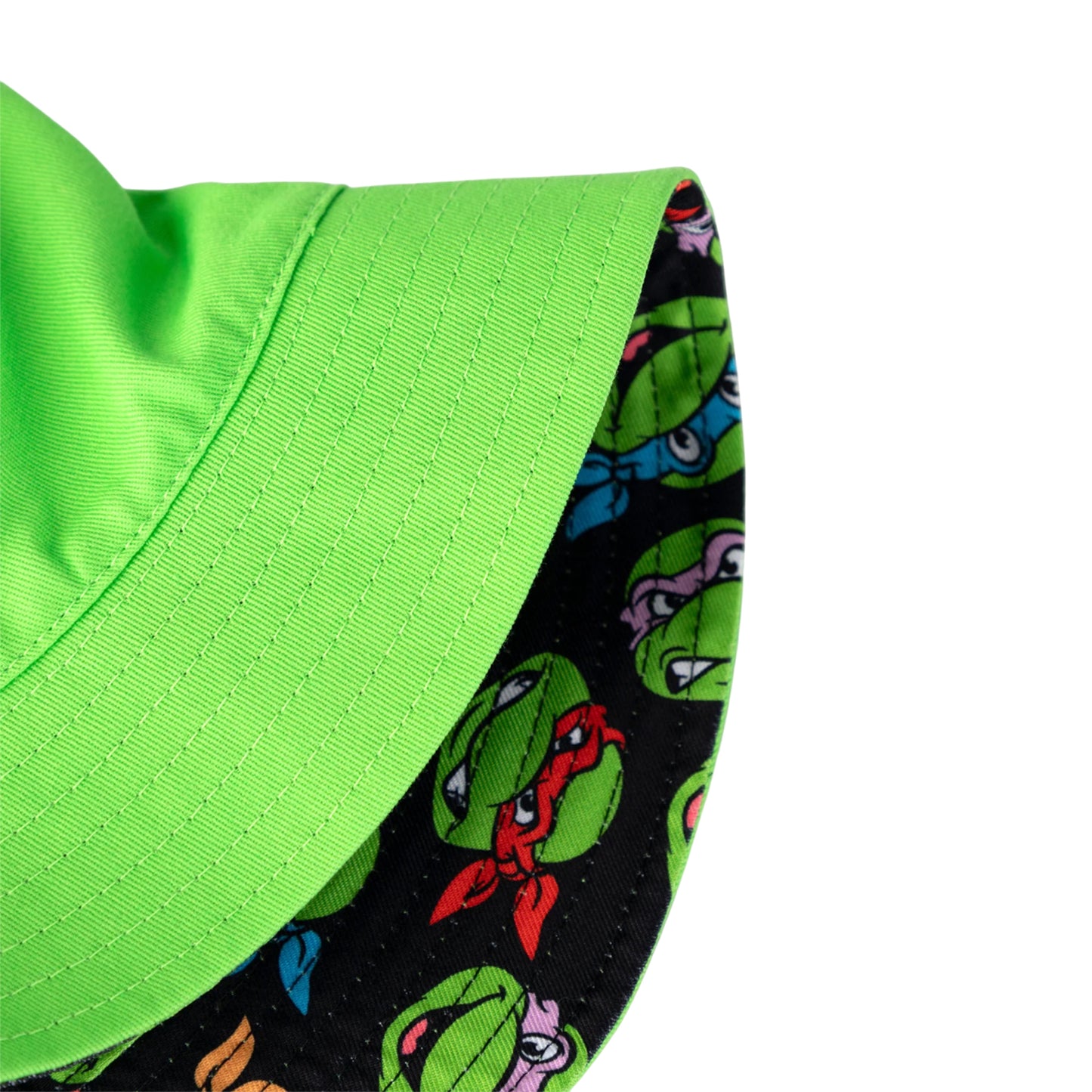 Green - Lifestyle - Teenage Mutant Ninja Turtles Boys Faces Reversible Bucket Hat