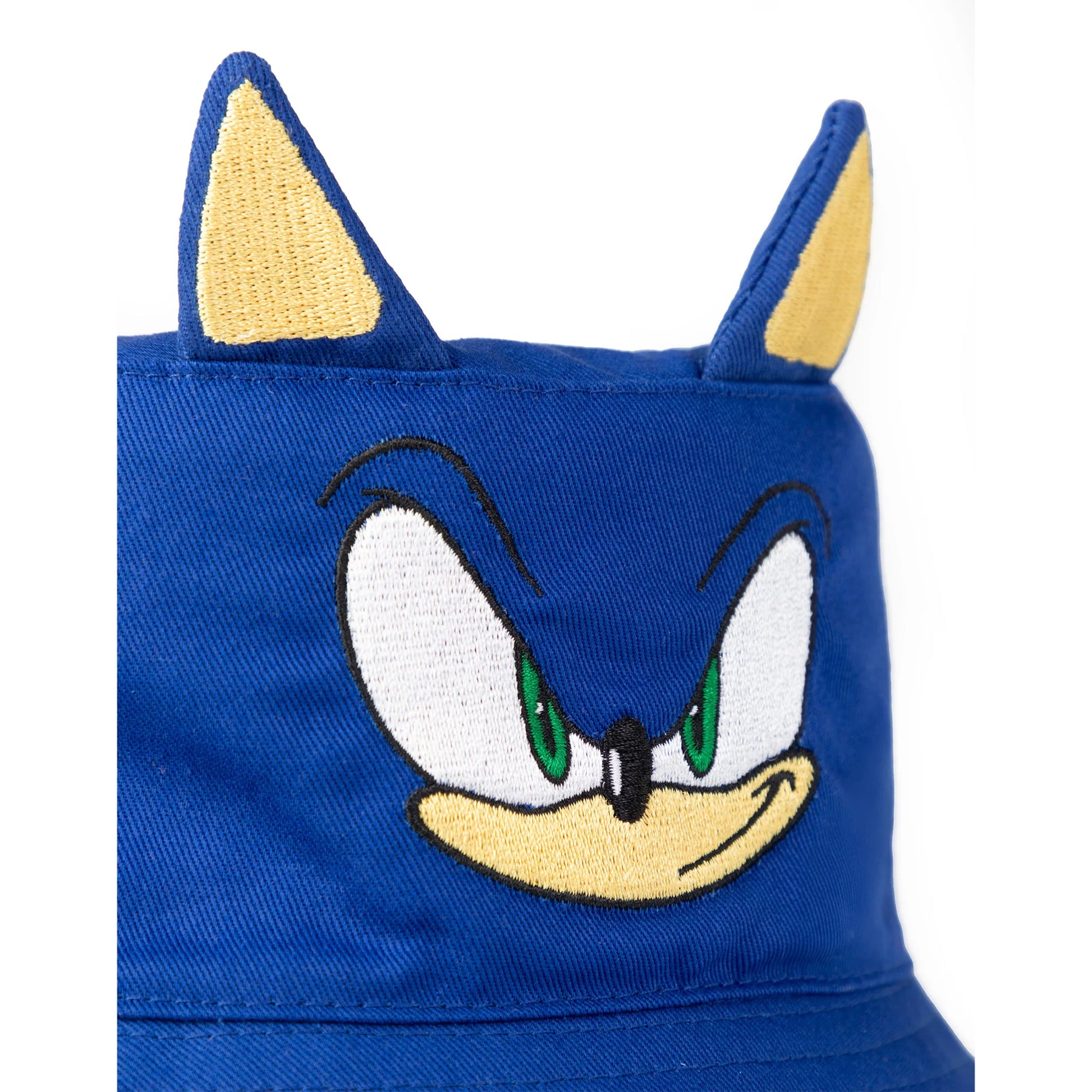 Multicoloured - Side - Sonic The Hedgehog Boys Cotton Reversible Bucket Hat