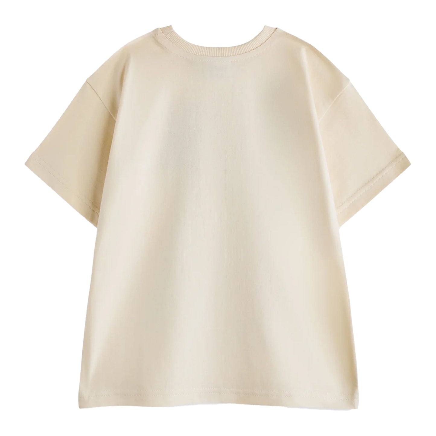 Beige - Back - The Gruffalo Childrens-Kids Mouse Short-Sleeved T-Shirt