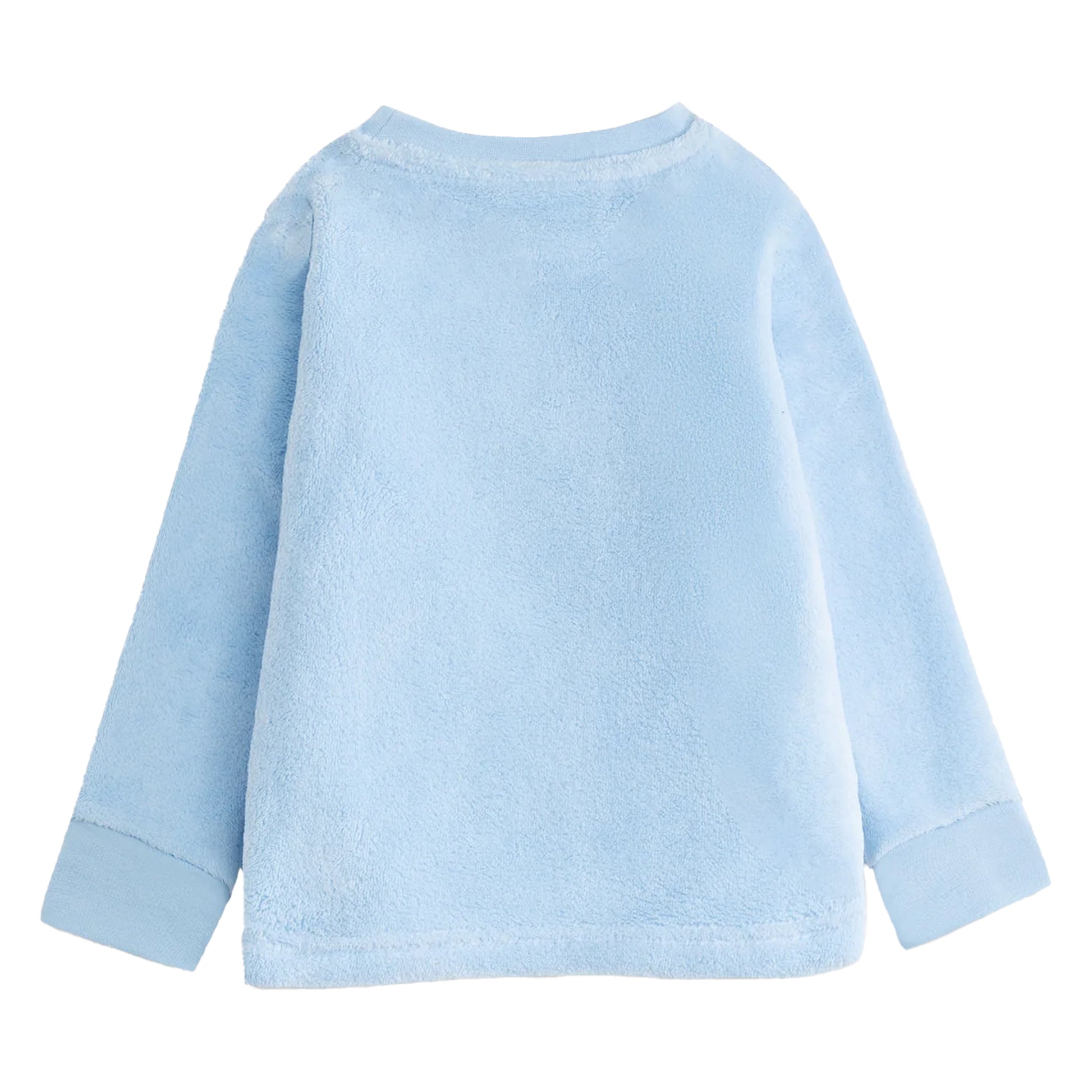 Blue - Back - Bluey Boys Character Long-Sleeved Long Pyjama Set