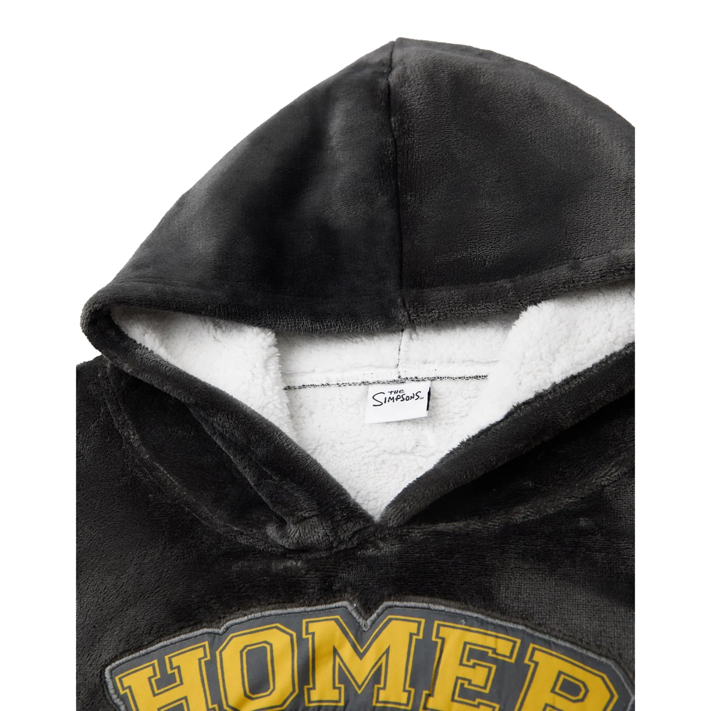 Black - Lifestyle - The Simpsons Mens Homer Simpson Blanket Hoodie