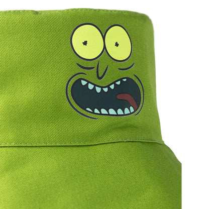 Green - Side - Rick And Morty Mens I´m Pickle Rick Reversible Bucket Hat