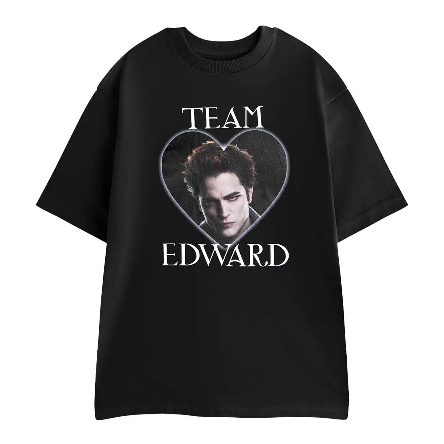 Black - Front - Twilight Womens-Ladies Team Edward Short-Sleeved T-Shirt