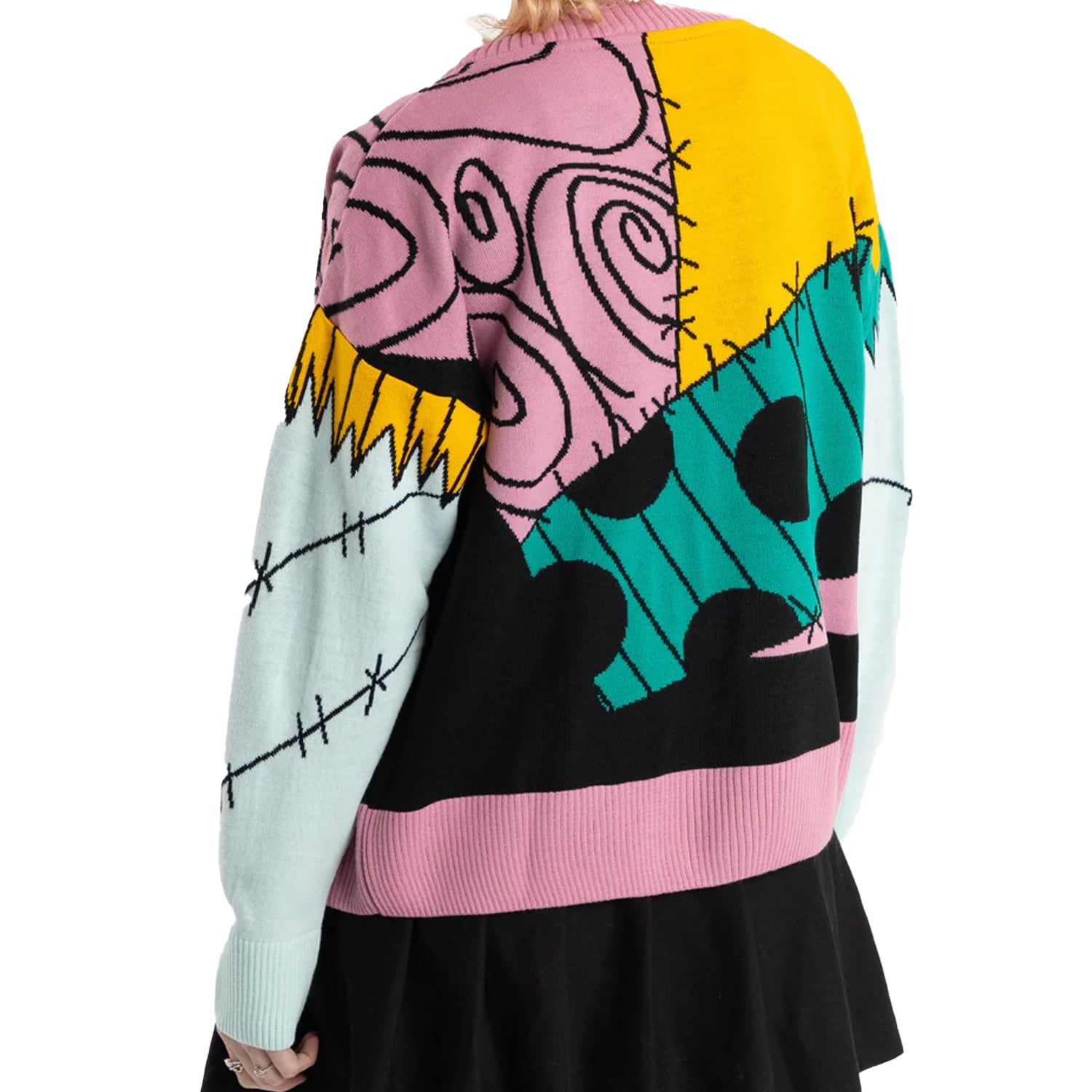 Multicoloured - Back - The Nightmare Before Christmas Womens-Ladies Sally Cardigan