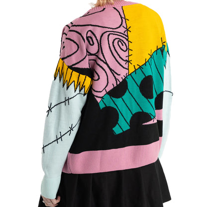 Multicoloured - Back - The Nightmare Before Christmas Womens-Ladies Sally Cardigan