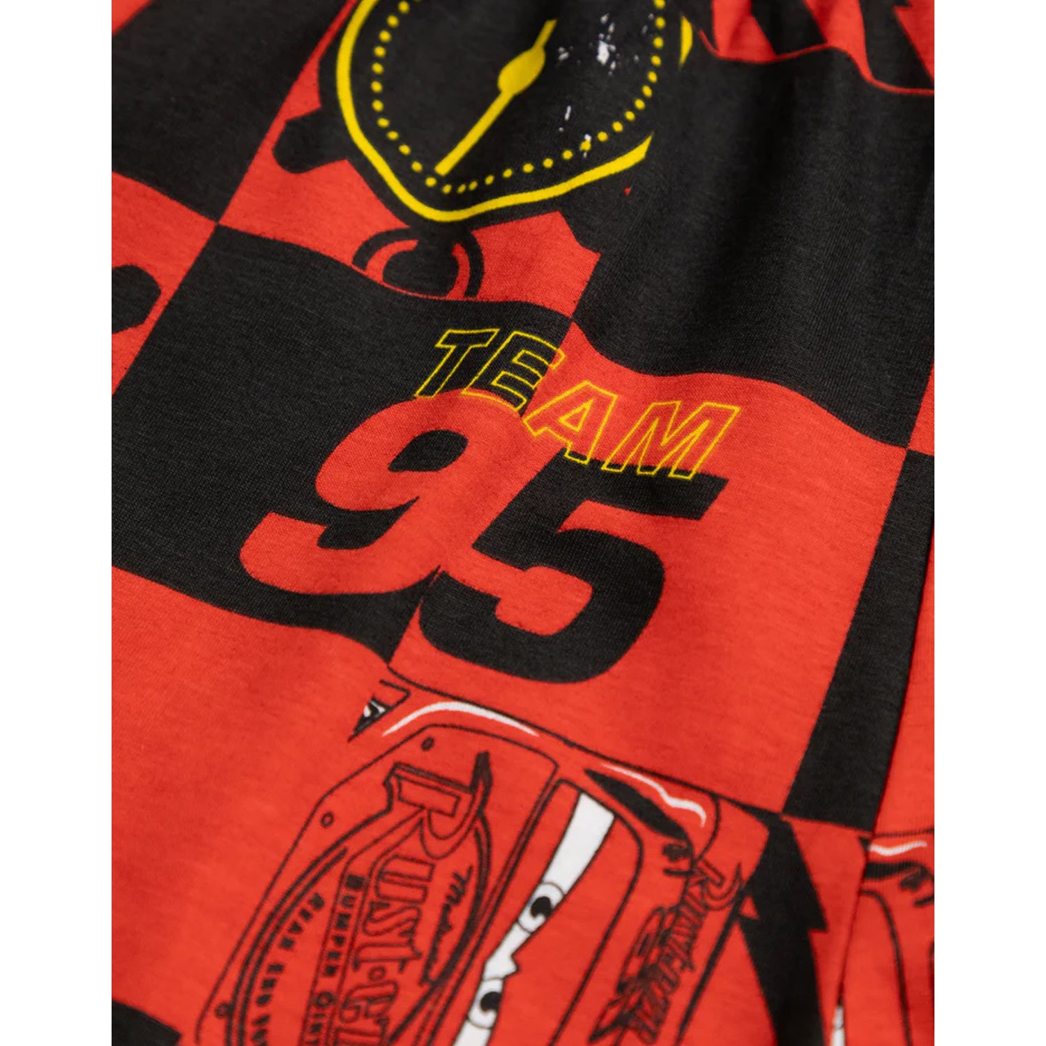 Multicoloured - Lifestyle - Cars Mens Lightning McQueen Short-Sleeved Long Pyjama Set