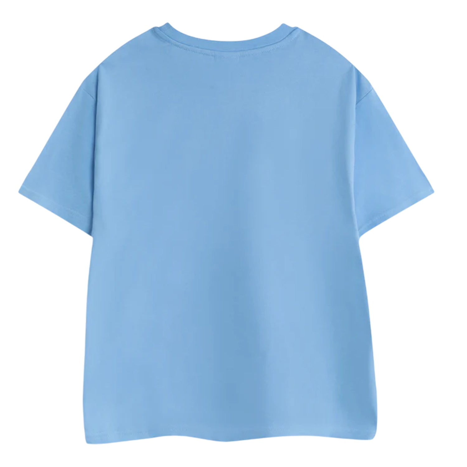 Blue - Back - Manchester City FC Mens Crest Short-Sleeved Long Pyjama Set