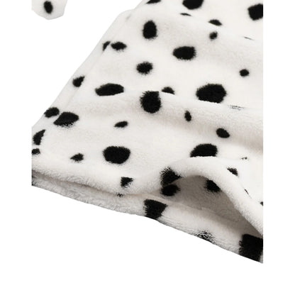 White-Black - Pack Shot - 101 Dalmatians Womens-Ladies Pongo Long Pyjama Set