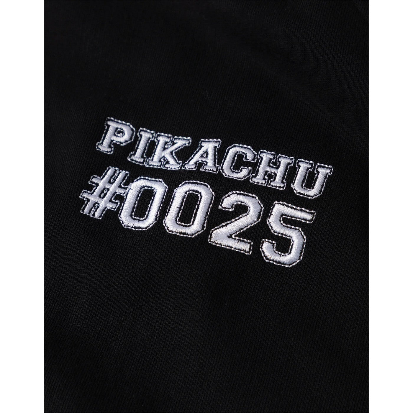 Black Solid - Pack Shot - Pokemon Boys Pikachu Varsity Jacket