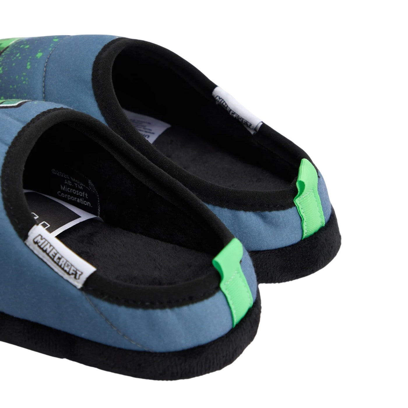 Multicoloured - Side - Minecraft Boys Graffiti Slip-on Slippers