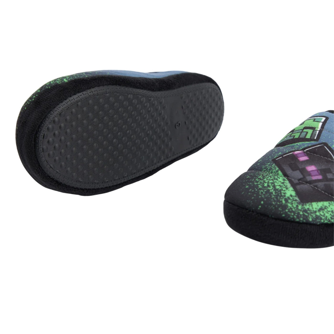 Multicoloured - Lifestyle - Minecraft Boys Graffiti Slip-on Slippers