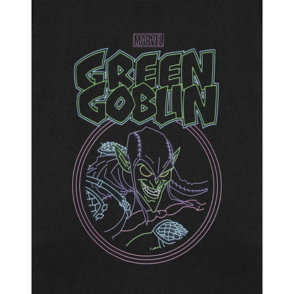 Black - Pack Shot - Marvel Mens Green Goblin Short-Sleeved T-Shirt