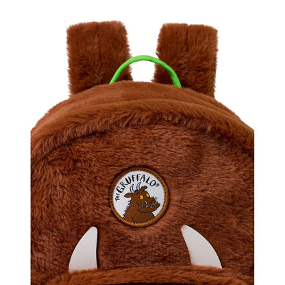 Brown - Side - The Gruffalo Childrens-Kids Face Backpack
