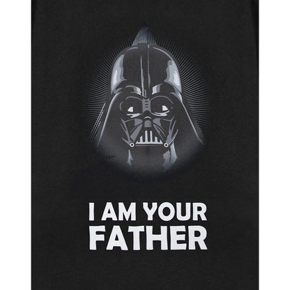 Black - Close up - Star Wars Mens I Am Your Father Short-Sleeved T-Shirt