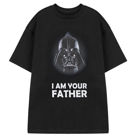 Black - Front - Star Wars Mens I Am Your Father Short-Sleeved T-Shirt