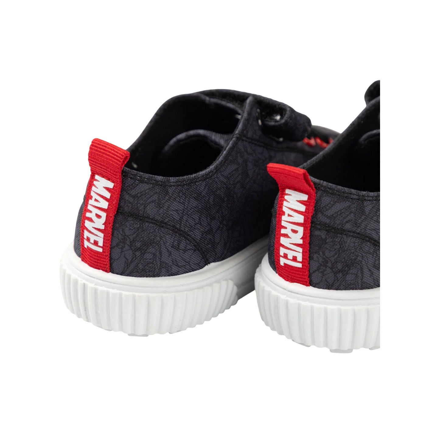 Blue - Side - Spider-Man Boys Face Touch Fastening Trainers