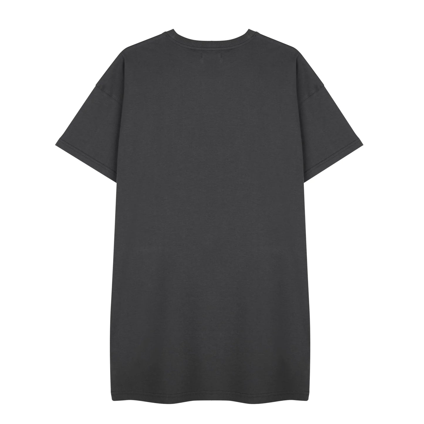 Grey - Back - Barbie Womens-Ladies Logo T-Shirt Dress