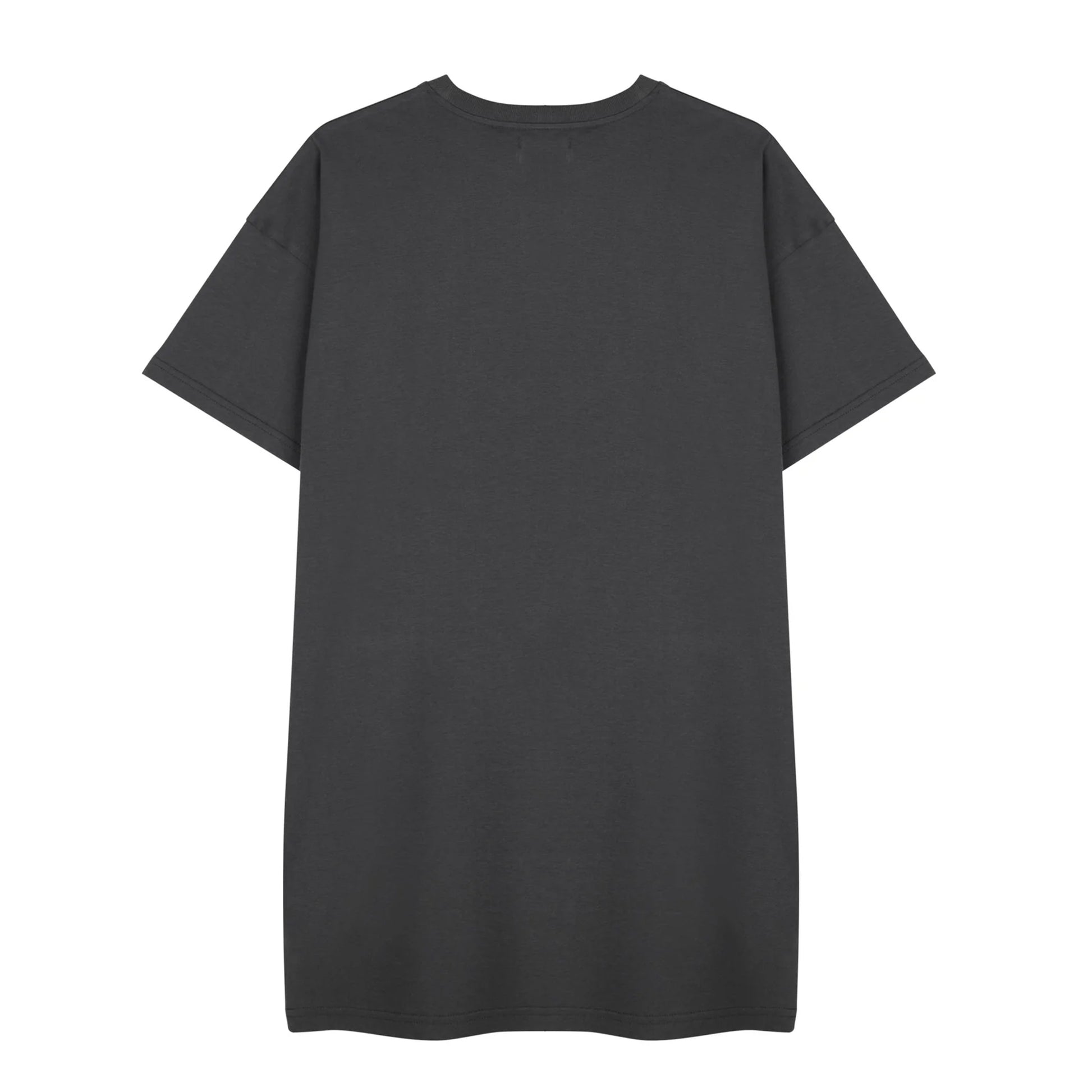 Grey - Back - Barbie Womens-Ladies Logo T-Shirt Dress