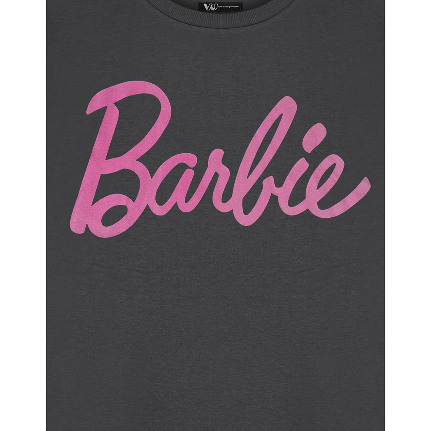 Grey - Lifestyle - Barbie Womens-Ladies Logo T-Shirt Dress