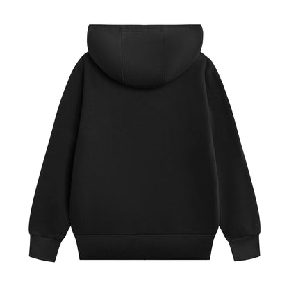 Black - Back - Nirvana Childrens-Kids Rainbow Hoodie