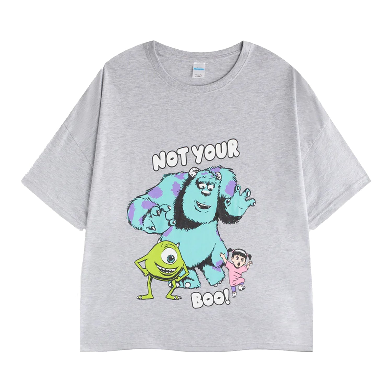 Multicoloured - Back - Monsters Inc Womens-Ladies Sully Short-Sleeved Long Pyjama Set