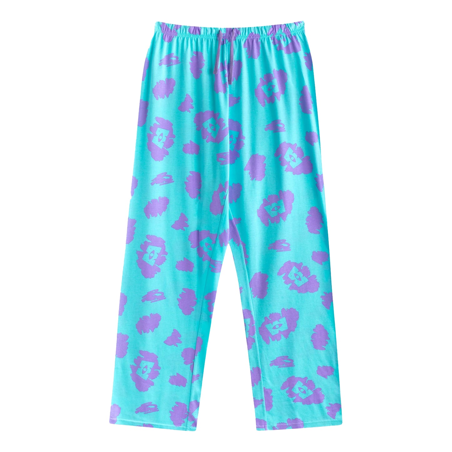 Multicoloured - Lifestyle - Monsters Inc Womens-Ladies Sully Short-Sleeved Long Pyjama Set