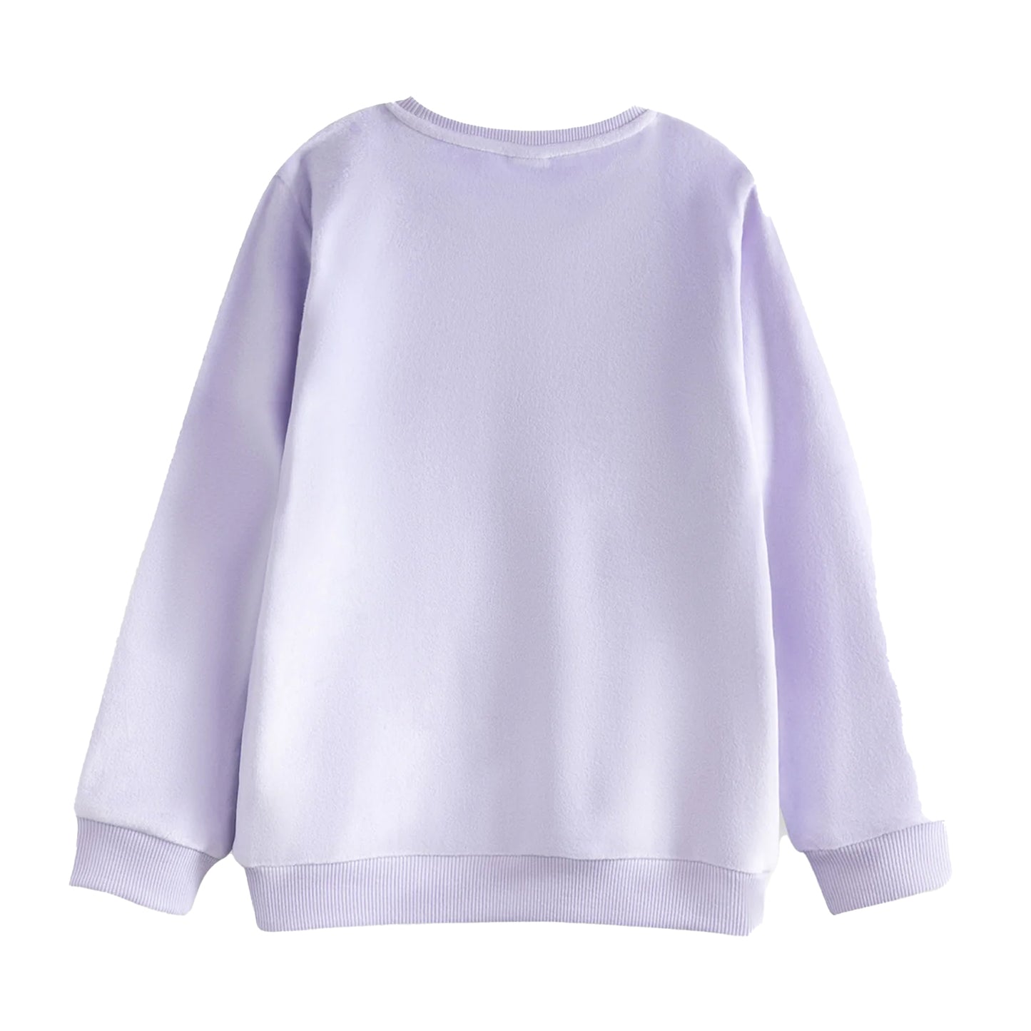 Purple - Side - Frozen Girls Elsa Long Pyjama Set