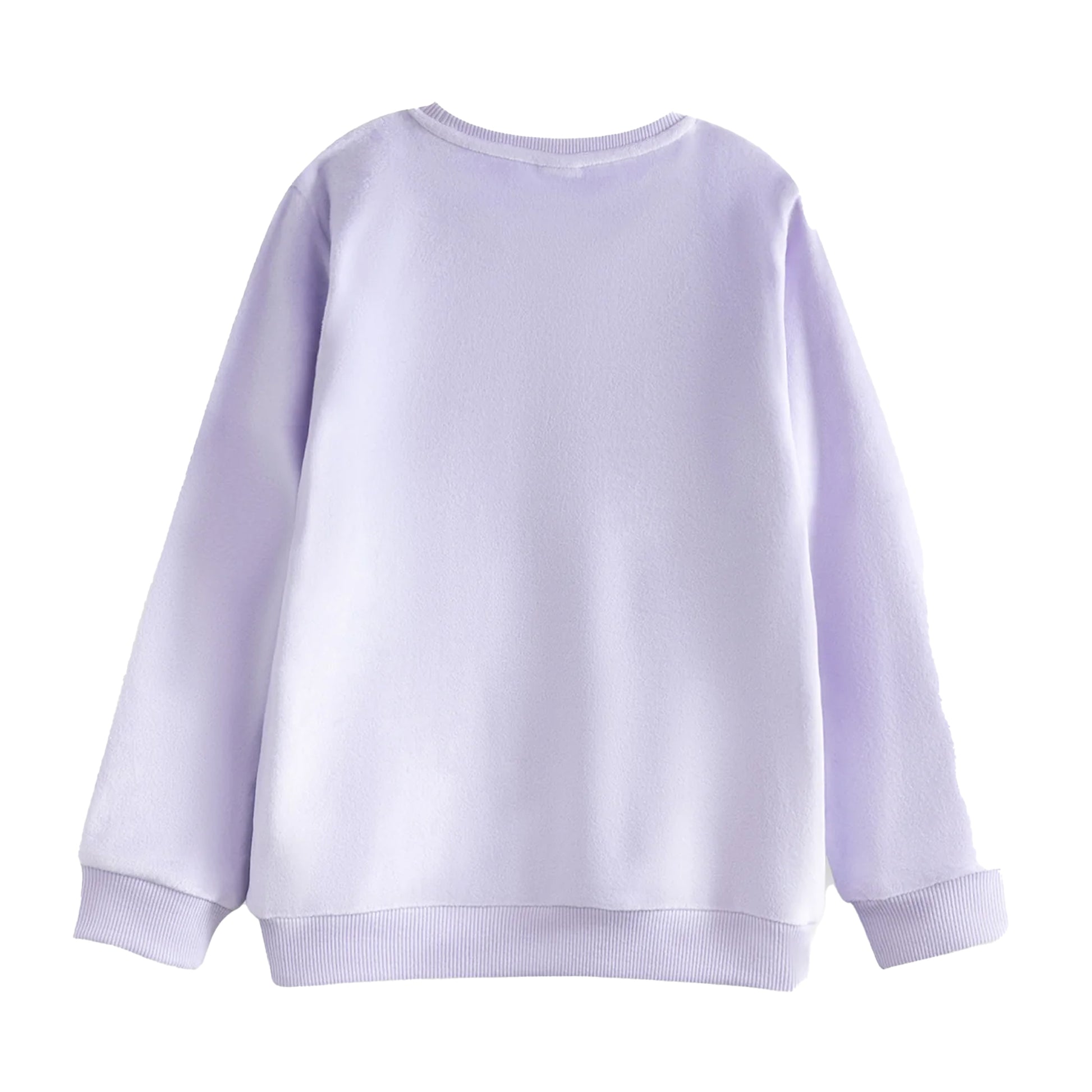 Purple - Side - Frozen Girls Elsa Long Pyjama Set