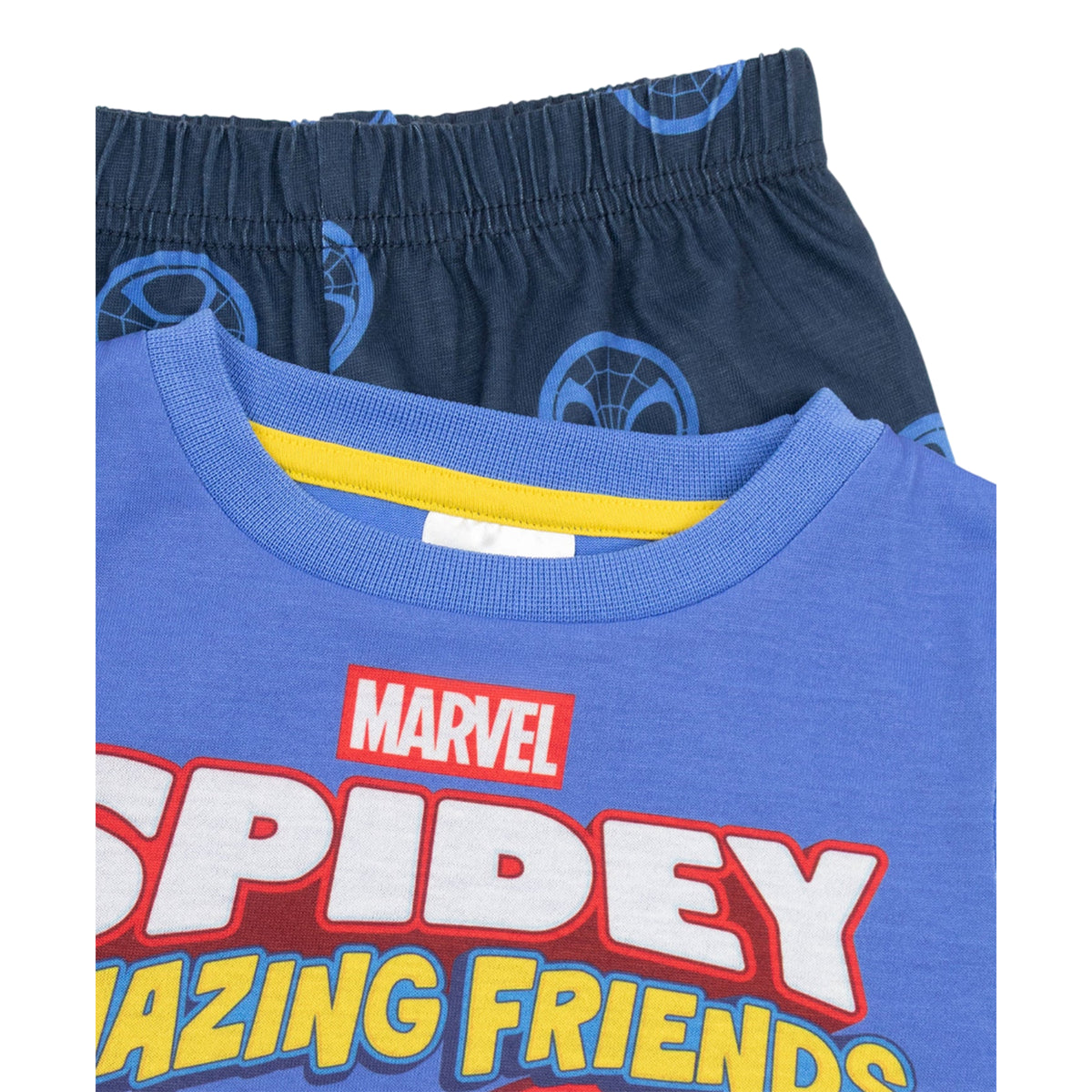 Red-Blue - Pack Shot - Spidey And His Amazing Friends Boys Long Pyjama Set (Pack of 2)