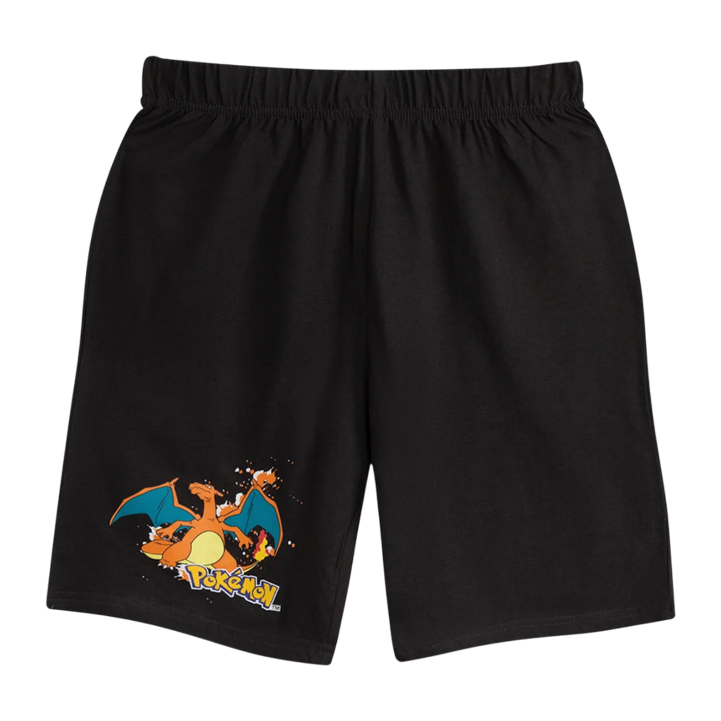 Multicoloured - Side - Pokemon Boys Characters Short-Sleeved Short Pyjama Set (Pack of 2)