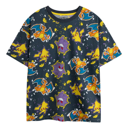Multicoloured - Lifestyle - Pokemon Boys Characters Short-Sleeved Short Pyjama Set (Pack of 2)