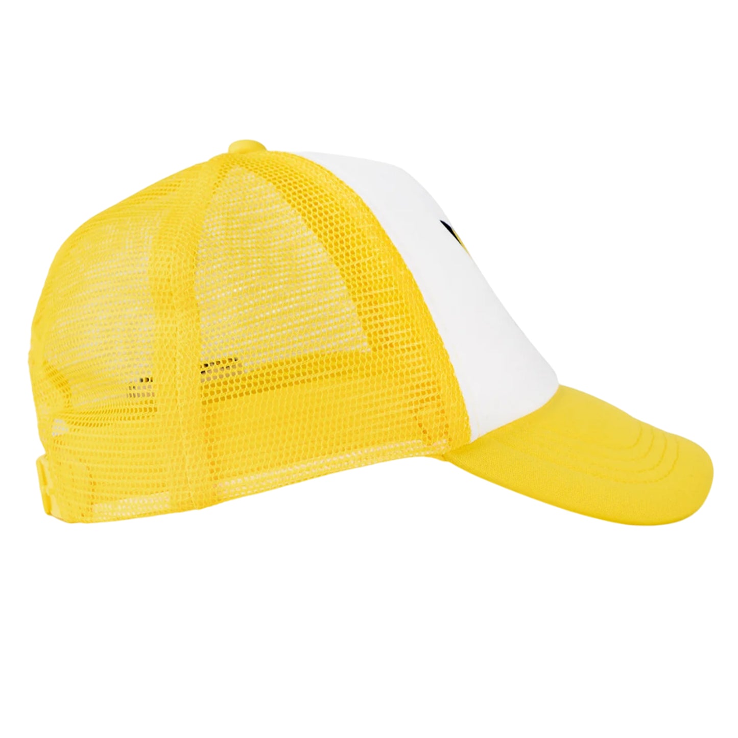Yellow-White - Side - Pokemon Childrens-Kids Pikachu Trucker Cap