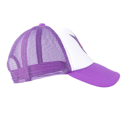 Purple - Side - Pokemon Childrens-Kids Gengar Trucker Cap