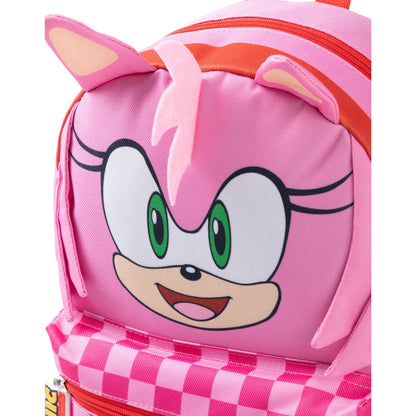 Pink - Pack Shot - Sonic The Hedgehog Childrens-Kids Amy Backpack