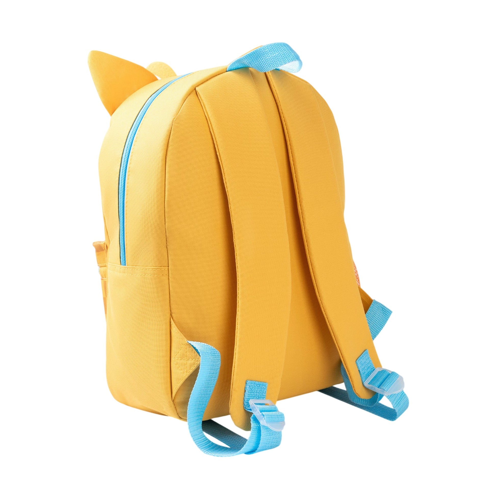 Yellow - Back - Sonic The Hedgehog Childrens-Kids Tails Backpack