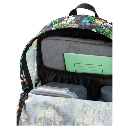 Multicoloured - Pack Shot - Minecraft Childrens-Kids Movie Backpack