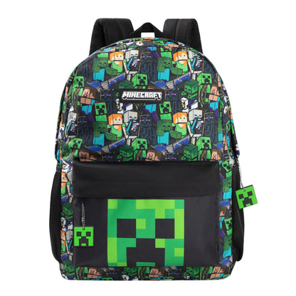 Multicoloured - Front - Minecraft Childrens-Kids Movie Backpack