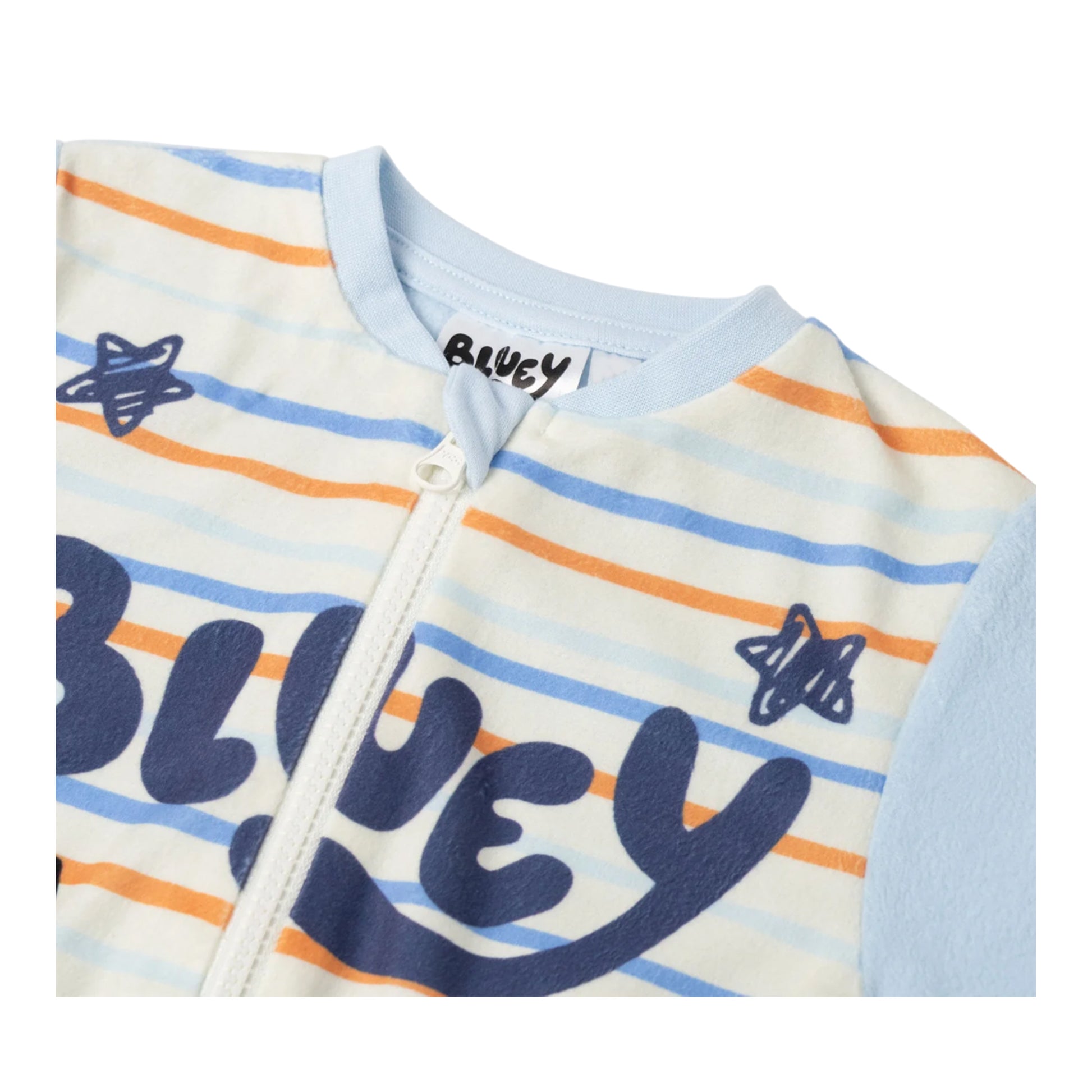 Blue - Lifestyle - Bluey Boys Bluey & Bingo All-In-One Nightwear