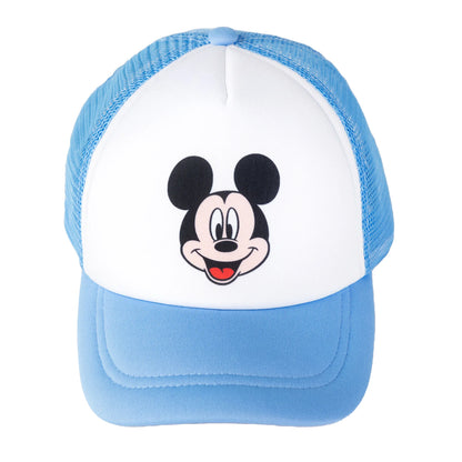 Blue - Lifestyle - Mickey Mouse Boys Reversible Bucket Hat & Cap Set