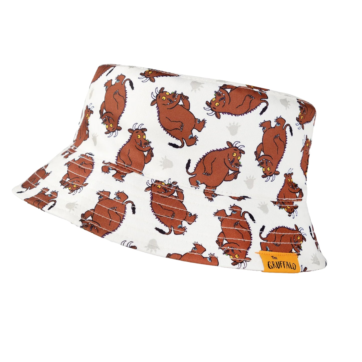 Brown - Lifestyle - The Gruffalo Boys Character Reversible Bucket Hat & Cap Set