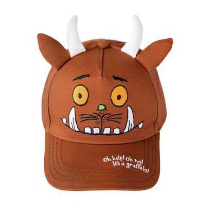 Brown - Pack Shot - The Gruffalo Boys Character Reversible Bucket Hat & Cap Set