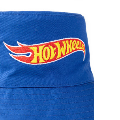 Multicoloured - Lifestyle - Hot Wheels Boys Checkerboard Logo Reversible Bucket Hat