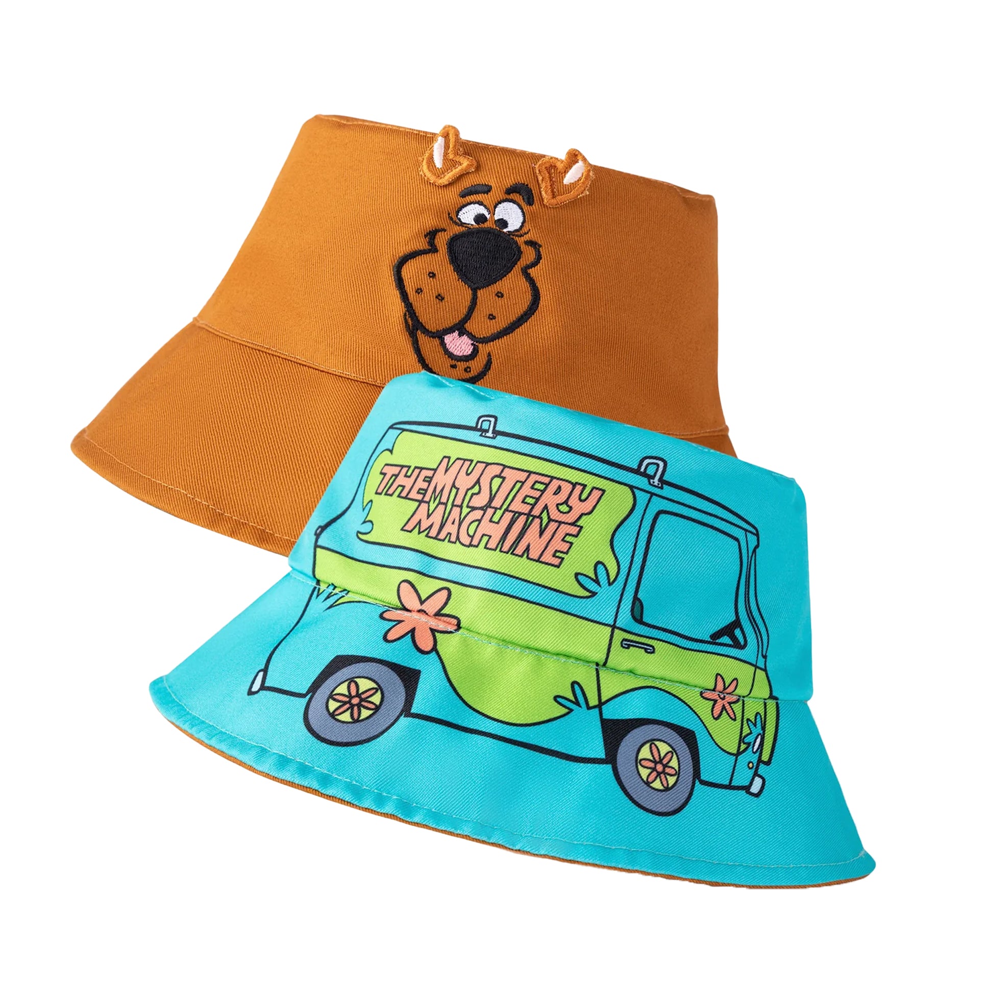 Multicoloured - Back - Scooby Doo Unisex Adult Reversible Bucket Hat