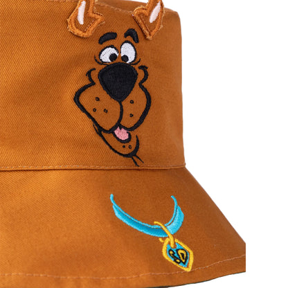 Multicoloured - Side - Scooby Doo Unisex Adult Reversible Bucket Hat
