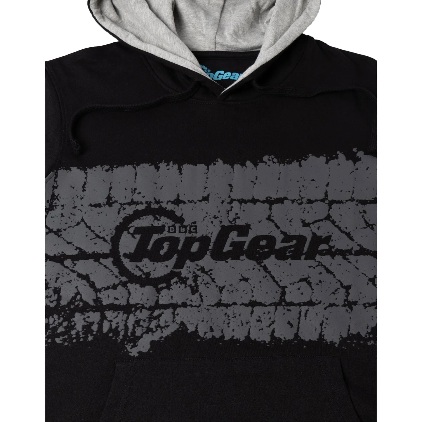 Grey - Lifestyle - Top Gear Unisex Adult Tyre Hoodie